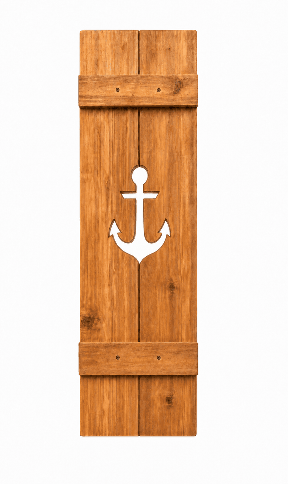 Anchor shutter in Cedar