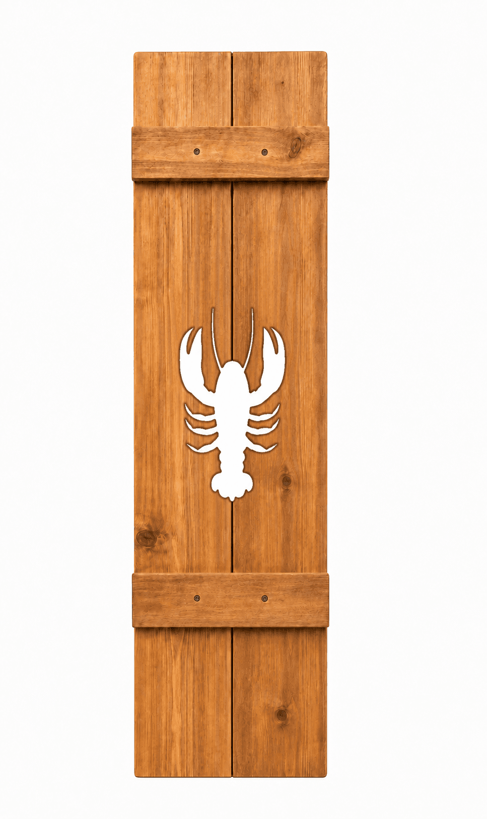 Lobster shutter in Cedar